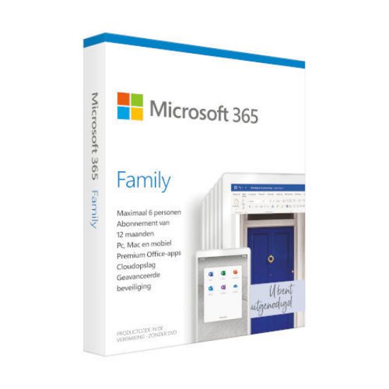 Afbeeldingen van Microsoft Office 365 Family Dutch