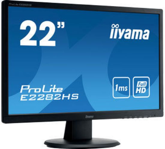Afbeeldingen van IIYAMA 22"WIDE FHD TN VGA DVI-D HDMI 1ms Black