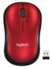 Image de Logitech Wireless Mouse M185 Red EWR2